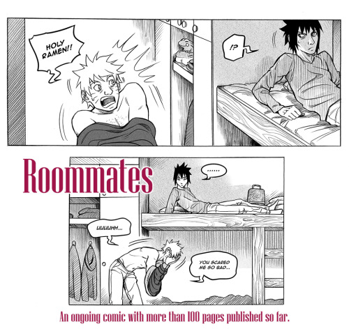 A shameless self promotion time!This time it’s about my ongoing comic Roommates, which is going to b