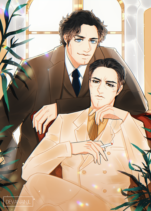 (Cavfleck) Enola Holmes x Live by night: Sherlock x Joe☕ Support Ko-fi