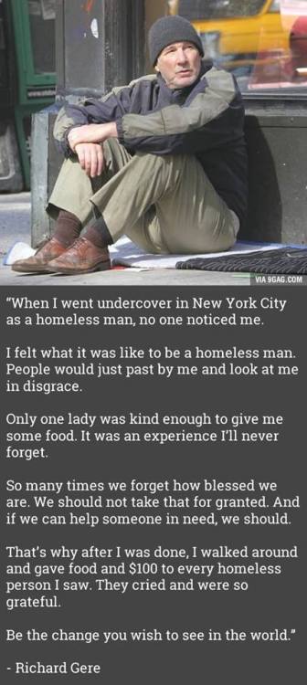 makeuphall: This is why I don’t trust homeless people. They’re usually Richard Gere.