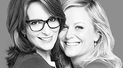 anjelia3:  “We are friends long enough now that [Tina Fey] is technically my wife. Though she’s yet to agree to take my hand in marriage, I think common law now proves that we are technically comedy wives.” - Amy Poehler 