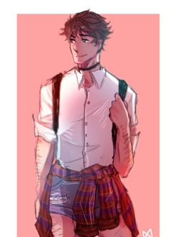 sne4kies:  me to friend while walking to the bus stop: yo…oikawa in my outfit rn…oikawa in h o t p a n t s. 