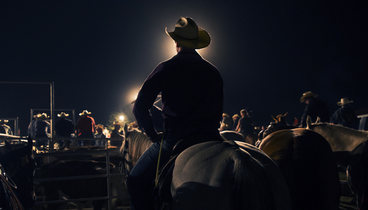 williamstaudt:  This is a shot of a cowboy from the Henryetta rodeo this past weekend.