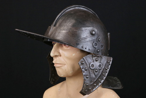 English or German officer’s helmet, 17th century.from Sofe Design Auctions