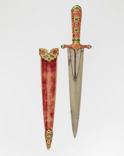 Art-Of-Swords:  Dagger And Sheath Dated: Circa 1605–27 Culture: Indian, Mughal