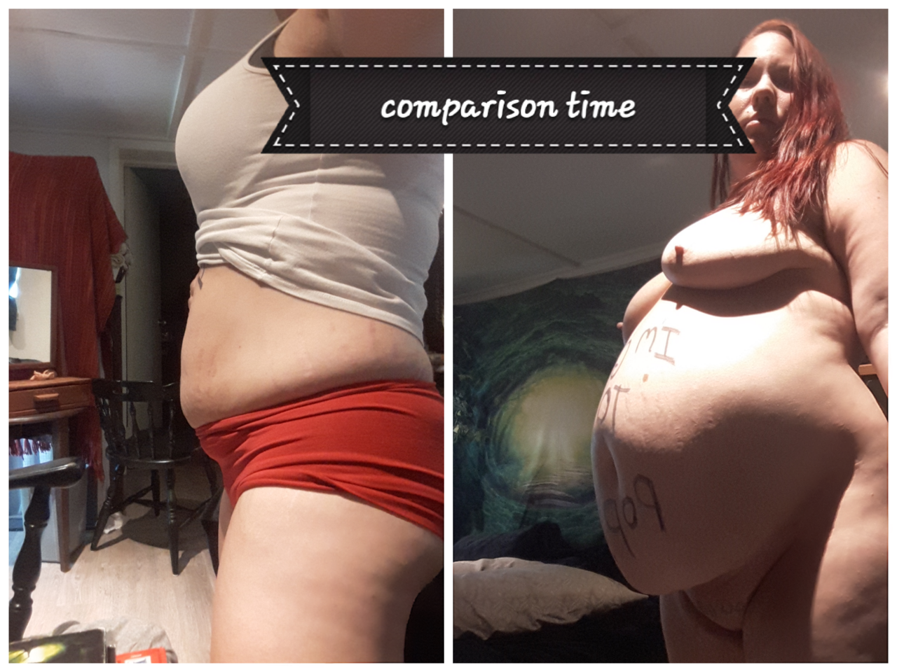pump-me-up:slightly over my previous max I sure felt like I was going to pop !  