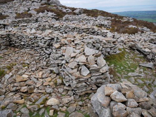 Tre’r Ceiri Iron Age Hill fort, Llyn Peninsula, North Wales, 29.4.17. This has to be one of the most