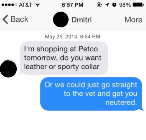 buzzfeeduk: Fucking Savage Responses Women Gave To Men On Tinder