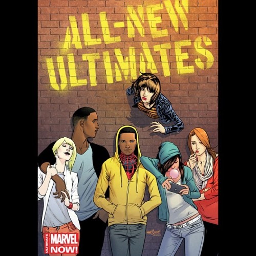 Yes Miles survives Cataclysm!! #allnewmarvelnow #allnewultimates #earth1610 #milesmorales #kittypryde #cloakanddagger #bombshell #spiderwoman #spiderman #marvelultimates