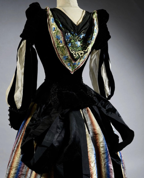 Fancy Dress Inspired By Austrian Folk Costume