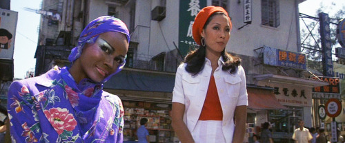 mabellonghetti: Tamara Dobson and Ni Tien in Cleopatra Jones and the Casino of Gold (Charles Ba