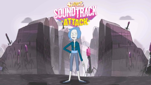 Here’s the Gem I made in Soundtrack Attack. Big surprise I picked a Pearl, I’m sure (you actually get to play all three. Quartz, Pearl, and Ruby are all separate game files, I just picked a Pearl to play as first because of course I would)