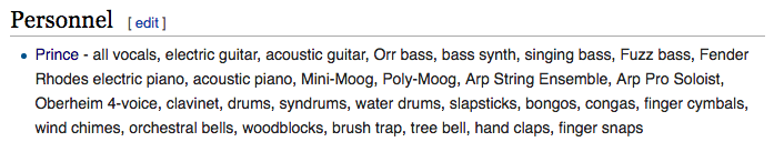 tsunamiwavesurfing:  prince’s first album:   Who but prince?