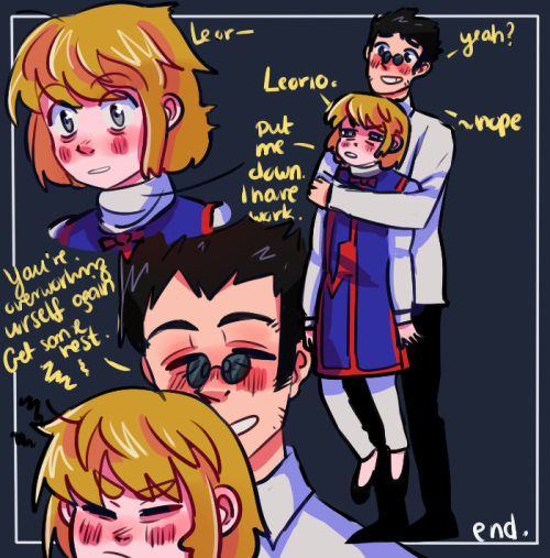 i needed some leopika fluff in my life