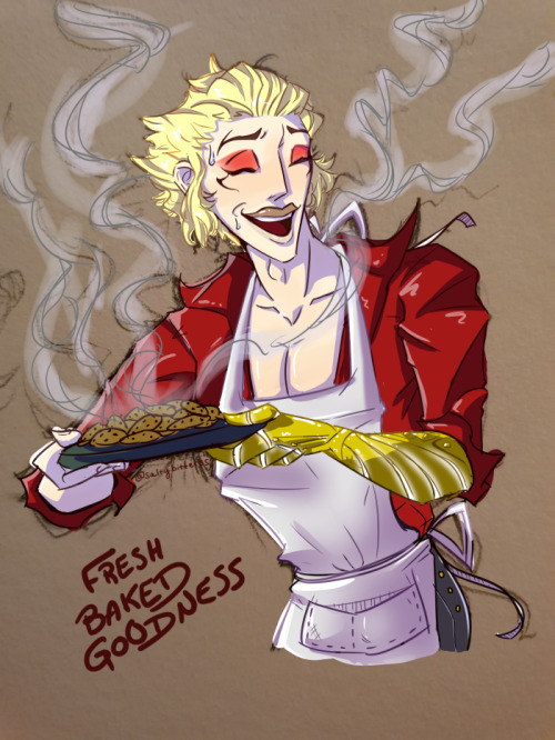 He Finally Learned How To Bake Cookies Without Blowing Up Your Kitchen!!i Swear Two Small Fires Is Nothing