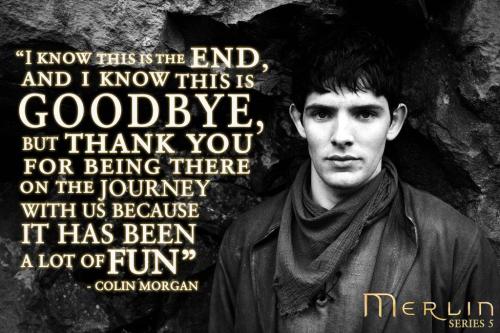 colingasm:  Colin Morgan and Bradley James thoughts on the end of Merlin.