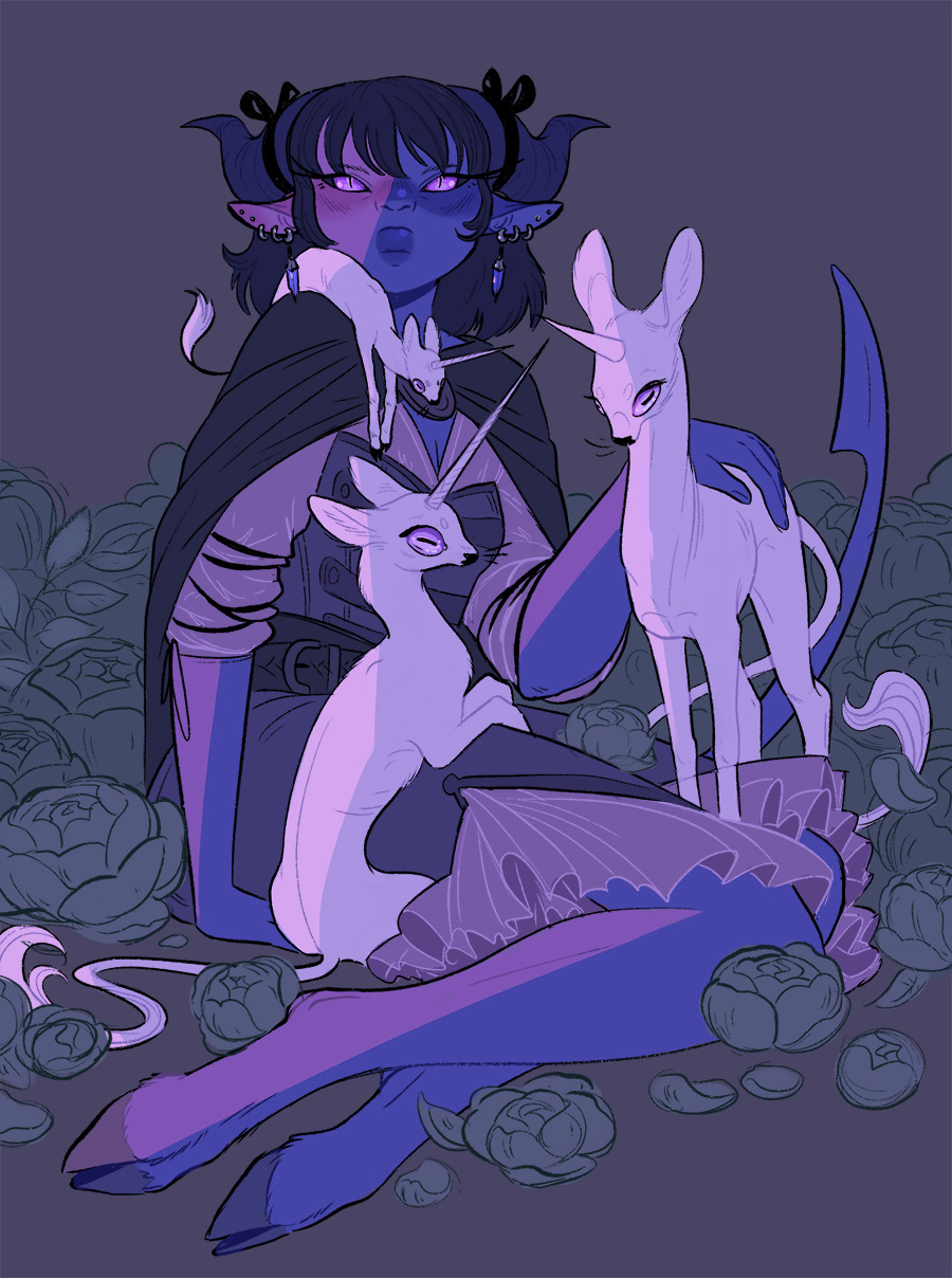 canadian-witch:  Jester from critical role!I believe unicorns are real and tiny,