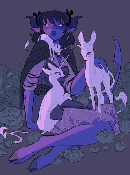 canadian-witch:Jester from critical role!I believe unicorns are real and tiny, do you??contact 