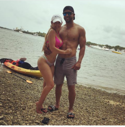 angvarona:  Angie Varona & her man 👀