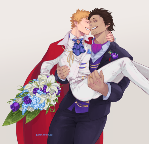  you’re all invited to the most expensive wedding in clover kingdom and the cake is huge, I promise