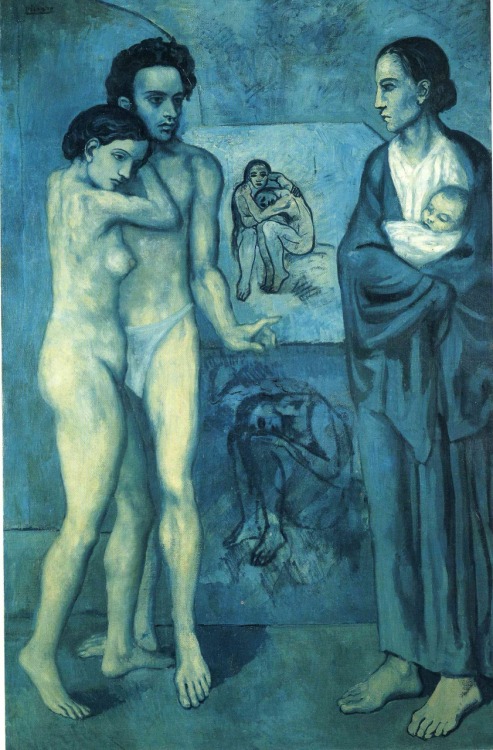 aestheticgoddess: Pablo Picasso, blue period works (1901-1904)