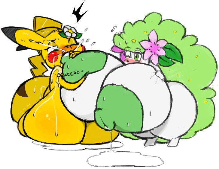 roymccloud:  Shaymin x Younger Mom again!Sorry! ;u ;Open Canvas session with @zbdoahsdf