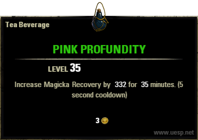 tastesoftamriel:Pink ProfundityThe Pink Profundity is possibly my favourite summer drink of all time