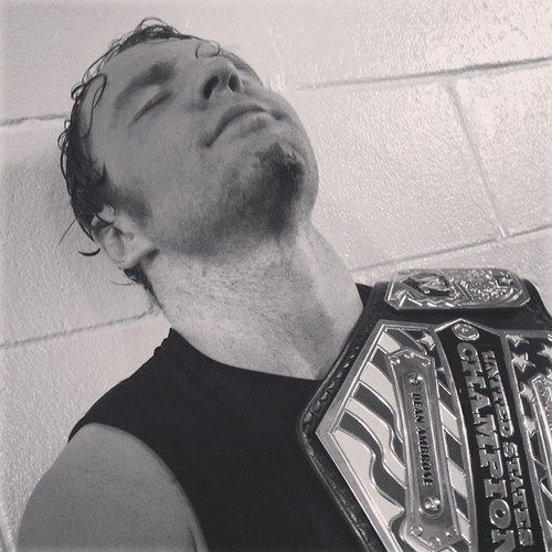missbrainsb4beauty:  THE LONGEST REIGNING CHAMPION IN WWE AT PRESENT. DEAN AMBROSE HAS BEEN OUR UNITED STATES CHAMPION FOR 200 DAYS NOW AND IT’S SIMPLY AMAZING, I MEAN THIS MAN IS AMAZING!!
