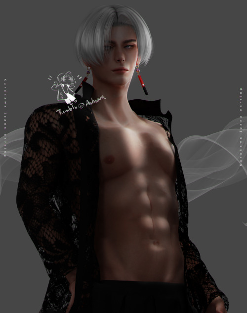 ashwwa:ASHwwa_Kurokawa Izana earring [ @zaozzaa  hair part here ] terms of useKurokawa Izana earring