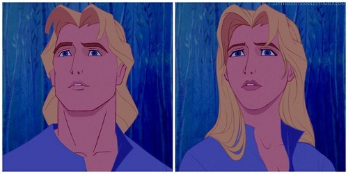 tastefullyoffensive:  Gender-bent Disney Princes