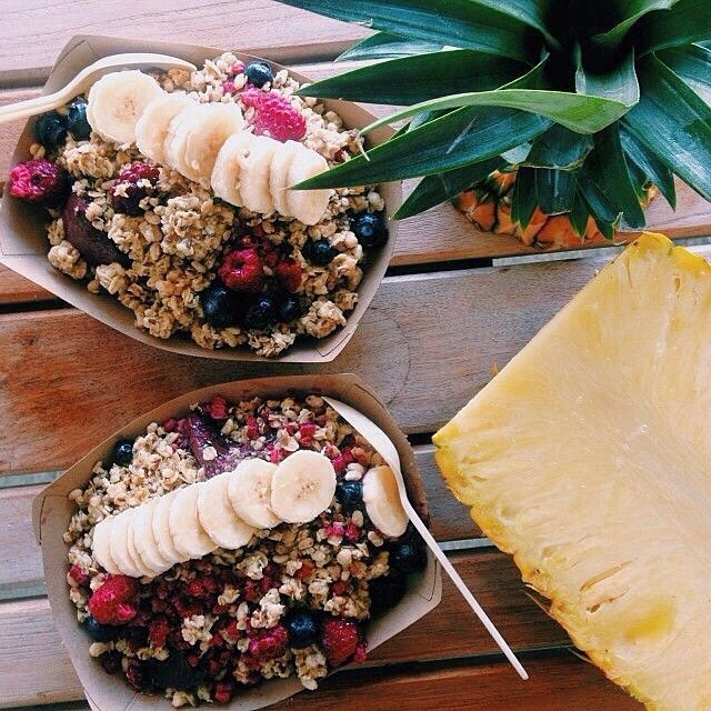 oceanechild:  dianesbeachwear:  Açai bowls to start your day off right 👌#dianesbeachwear