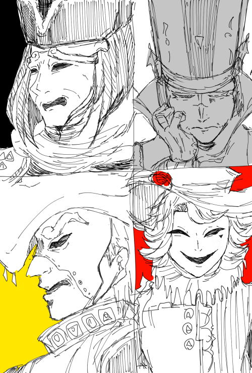 3san7nana:various  four Masked Lords  Author: Metaphysician Title: SCP-2264 - アラガッダの宮廷で Source: