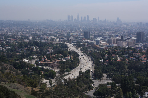 Smog Los Angeles, CA from a distance