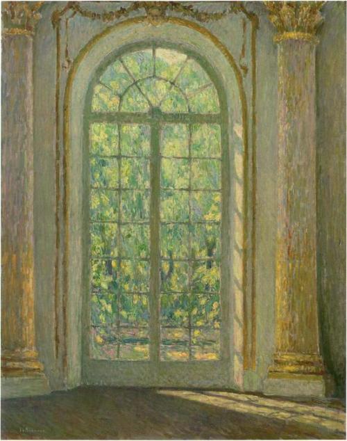 La Porte du Printemps (The Door of Spring) -  Henri Eugène Le Sidaner