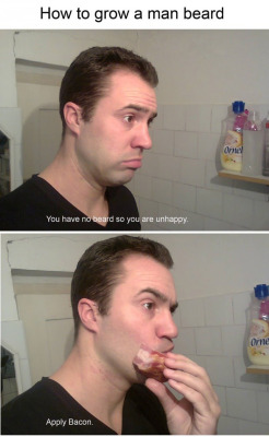 ryanvoid: interstellardiamond:  couchnap:  girldwarf:  heyfunniest:  How to grow a man beard.  he had to plan this over weeks, he had to spend time taking pics doing this for weeks  wouldn’t he have just taken these pictures in reverse order?  you can’t