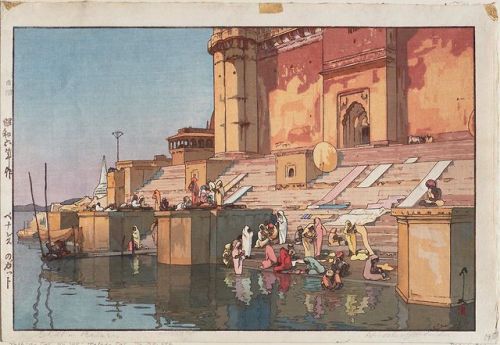 Hiroshi Yoshida (1876 - 1950)If you are interested in the technique he used here is a video with the