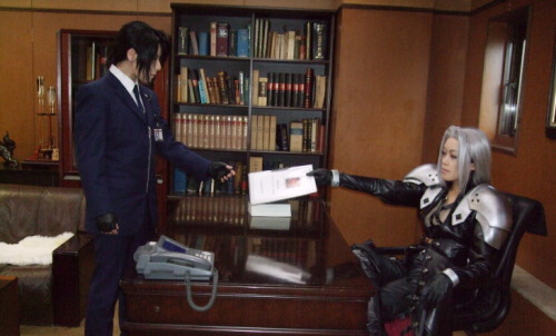 albedosoyna:  Found here Now I have an urge to write a story based on fighting with a copier in the office. You know Reeve programmed it to break down when he needs something to amuse him, right?