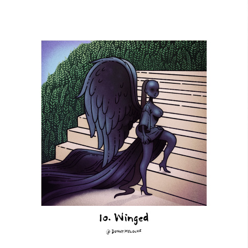 Day 10: “Winged”@kimkardashian