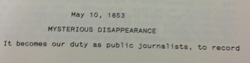 experts from the book, Abstracts of Early East Texas Newspapers: 1839-1856