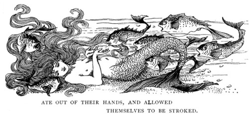 michaelmoonsbookshop:The Little Mermaid - Hans AndersenIllustration by Helen Stratton 1899[Private C