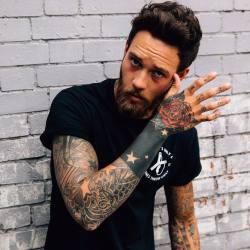 beardsplustattoos:  Billy Huxley