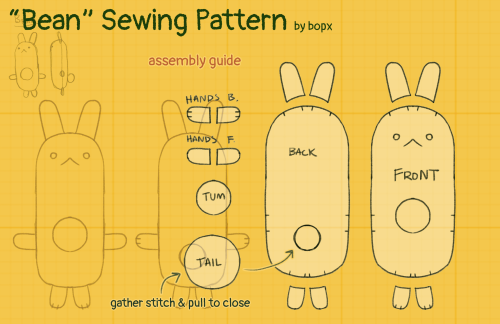 This Is My Lovely Creation, His Name Is Bean. His Main Purpose Was To Refamiliarize Myself With A Sewing