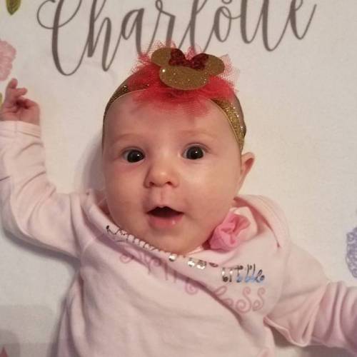 Ugh she’s so cute! ❤ @gbruze59443 #CharlotteLeigh #babygirl #happybaby #3monthsold #love