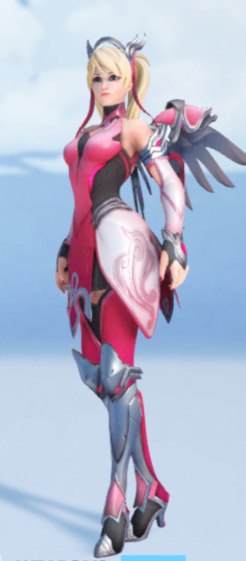 jezi-belle: rilgon:  askmamamercy:   The Mercy skin costs 14.99 Euro. I’m more then willing to spend that kind of money on it and it all goes to breast cancer research If you guys have the money, then buy it, even if you don’t play Mercy. You’ll