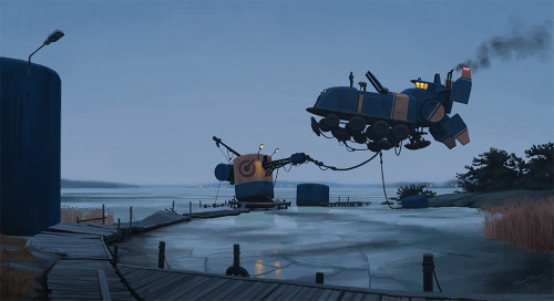 These two are now available as prints at:www.redbubble.com/people/simonstalenhag