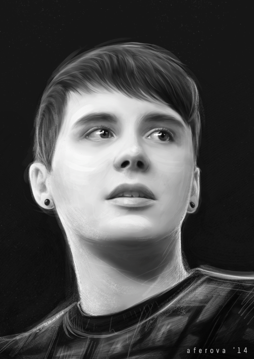 aferova:Dan and Phil Collection! - digital paintings(as I recently lack creativity and I’m literally