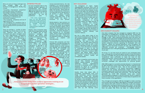 layout, illustration, and design for a magazine article