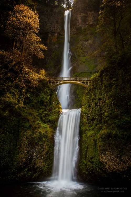 travelgurus:Multnomah Falls by Putt Sakdhnagool at Columbia river gorgeFollow @travelgurus for the b