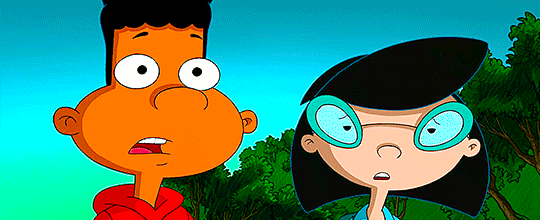 onwedmars: Best moments with Gerald and Phoebe from "Hey Arnold: The Jungle
