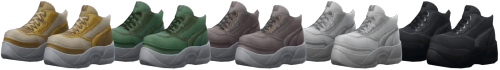 Chunky Uni Sneakers - Discover University sneakers mesh editAlthough EA named these chunky sneakers,