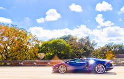 automotivated:  Lamborghini Aventador Roadster (by _JZL_) 